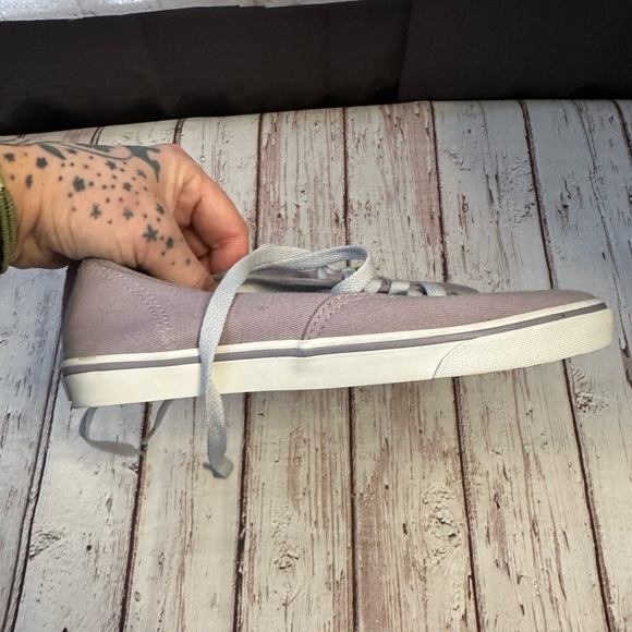 Authentic Vans in Pewter Gray. NWOT. Size 4.5M/6W. - Picture 2 of 4